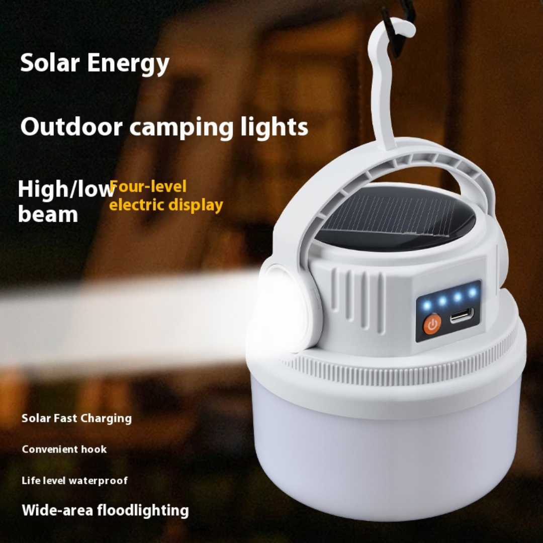 Premium,Solar,Rechargeable,Camping,Lantern