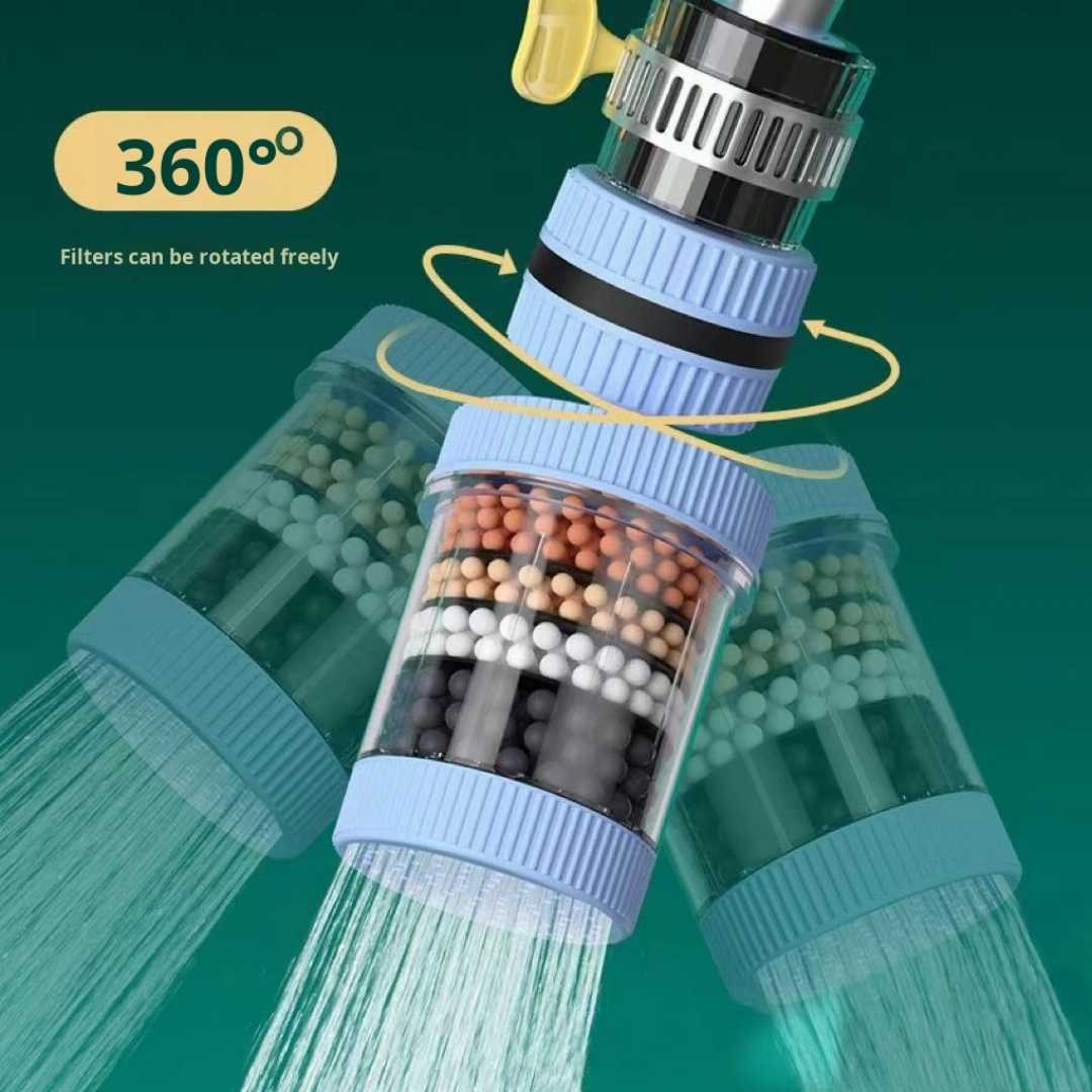 6-Layer,360°,Faucet,Water,Filter