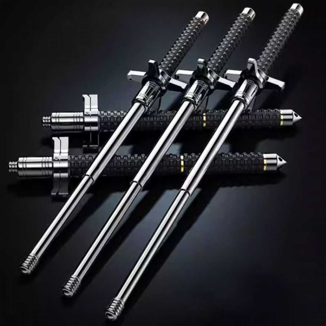 32'',Premium,Self,Defense,Retractable,Metal,Stick