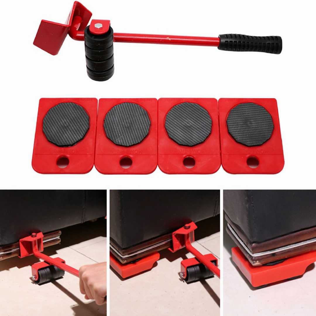,5-in-1,Heavy,Duty,Furniture,Mover,Tool,Set