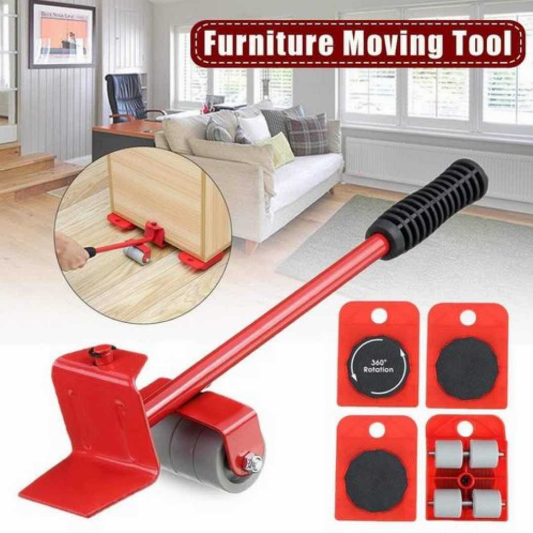 ,5-in-1,Heavy,Duty,Furniture,Mover,Tool,Set
